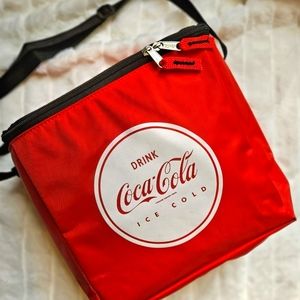 Coca-Cola Ice Cold Drink Cooler with Shoulder Strap